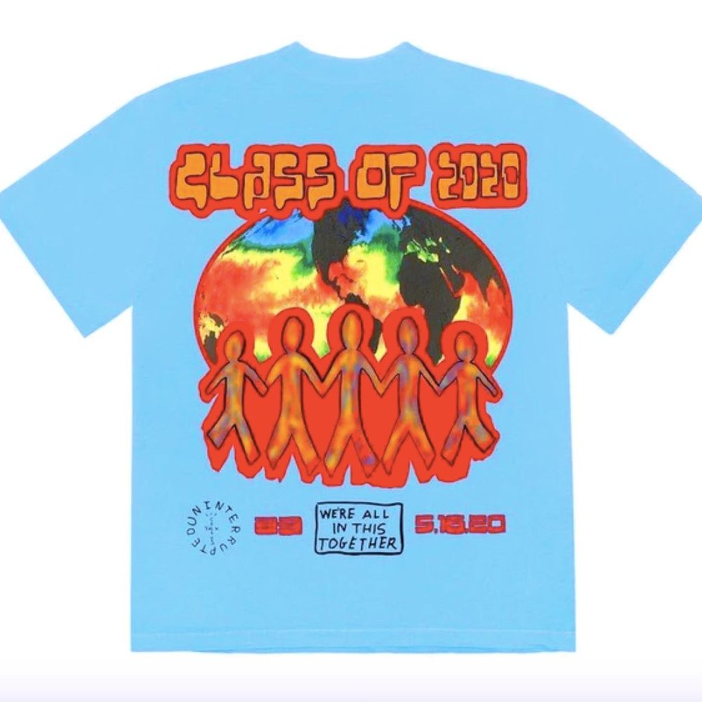Cactus Jack Class of 2020 T-Shirt - NEVER OPENED